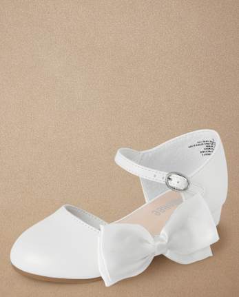 Girls Bow Ballet Flats - Special Occasions