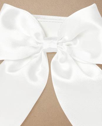 Bolso con Lazo y Perlas para Niña - Ocasión Especial