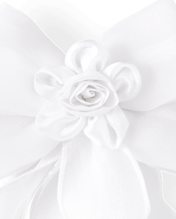 Girls Bow Ribbon Hair Clip - Special Occasions