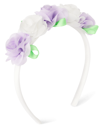 Girls Flower Headband - All Dressed Up