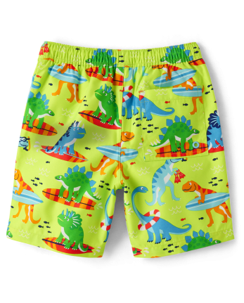 Boys Dino Swim Trunks - Splish-Splash