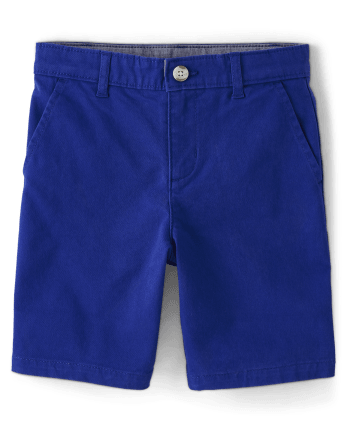 Boys Chino Shorts - Blue Belle