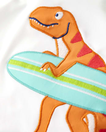 Rashguard Dino brodé pour garçons - Splish-Splash