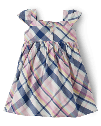 Baby Girls Matching Family Plaid Dress - Spring Celebrations