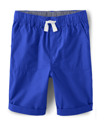 Boys Roll Cuff Pull On Shorts - Save the Seas
