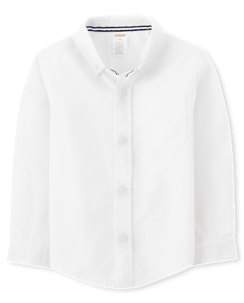Boys Wrinkle Resistant Button Down Shirt - Uniform