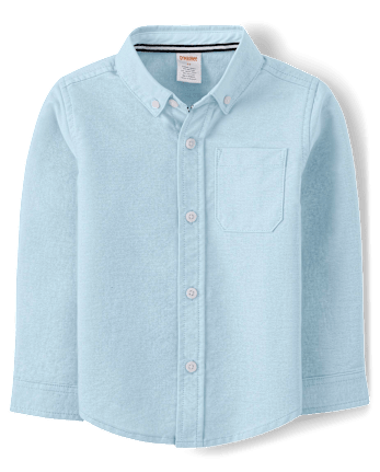 Boys Wrinkle Resistant Button Down Shirt - Uniform