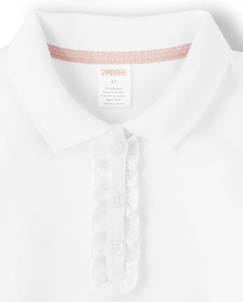 Girls Ruffle Polo - Uniform