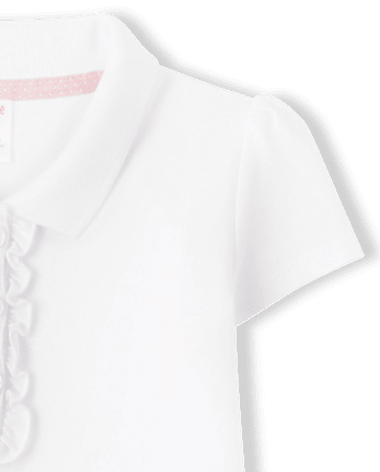 Girls Ruffle Polo - Uniform
