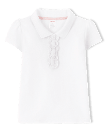 Girls Ruffle Polo - Uniform