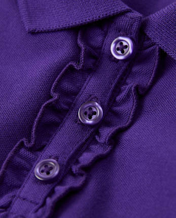 Girls Ruffle Polo - Uniform