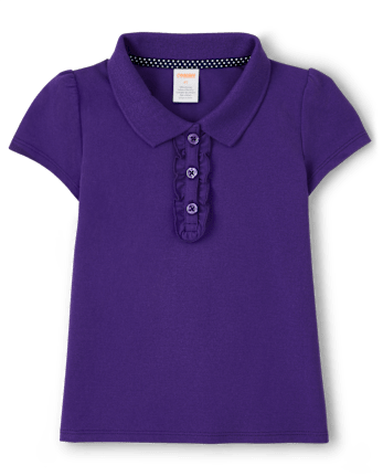 Girls Ruffle Polo - Uniform
