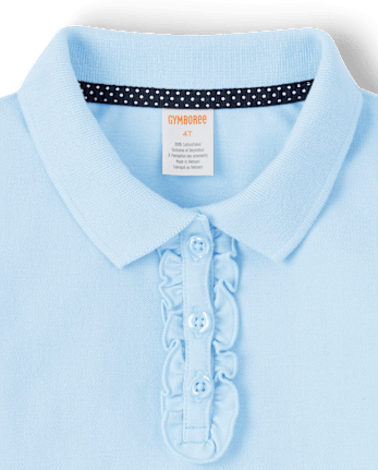 Girls Ruffle Polo - Uniform