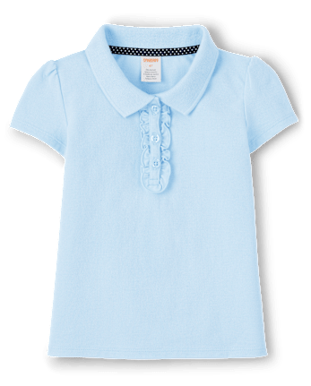 Girls Ruffle Polo - Uniform