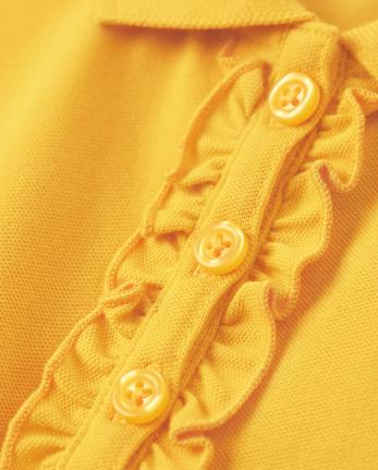 Girls Ruffle Polo - Uniform
