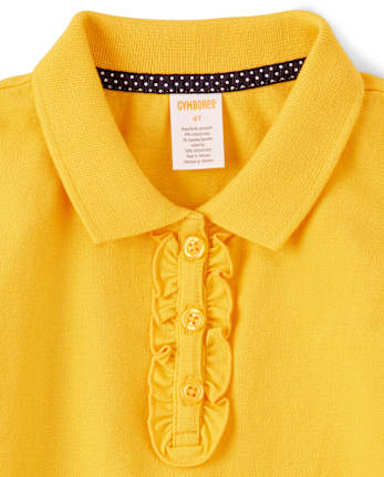 Girls Ruffle Polo - Uniform