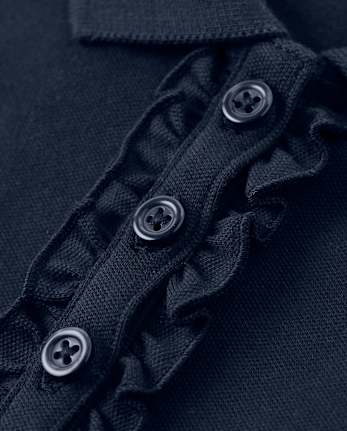Girls Ruffle Polo - Uniform