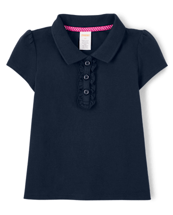 Girls Ruffle Polo - Uniform