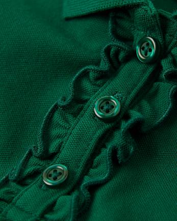 Girls Ruffle Polo - Uniform