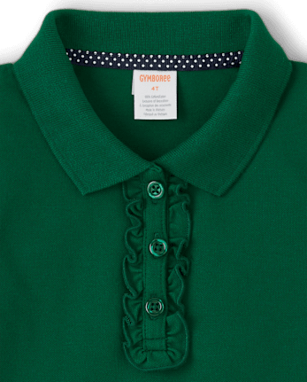 Girls Ruffle Polo - Uniform