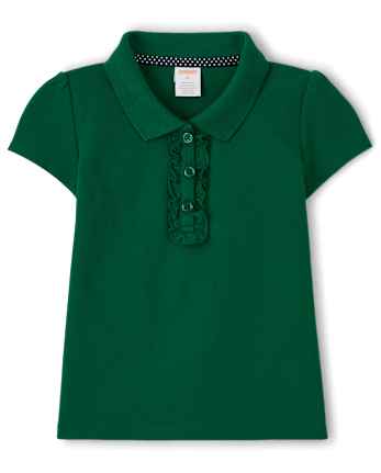 Girls Ruffle Polo - Uniform