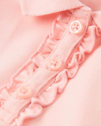 Girls Ruffle Polo - Uniform