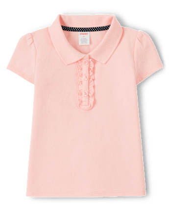 Girls Ruffle Polo - Uniform
