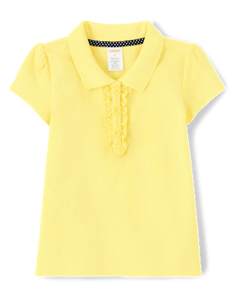 Girls Ruffle Polo - Uniform
