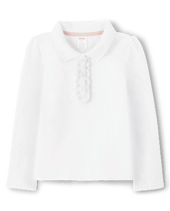 Girls Ruffle Polo - Uniform