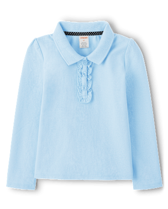 Girls Ruffle Polo - Uniform