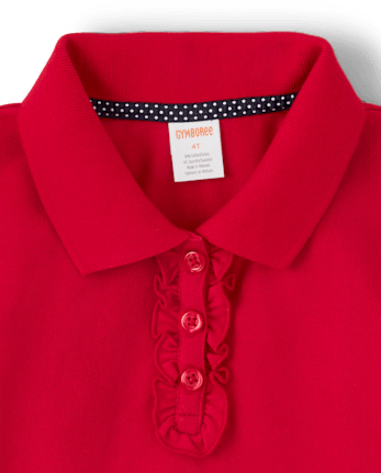 Polo Niña Volantes - Uniforme