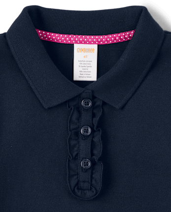 Girls Ruffle Polo - Uniform