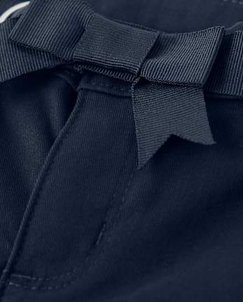 Girls Pleated Belted Skort - Uniform