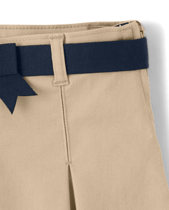 Girls Pleated Belted Skort - Uniform