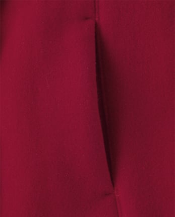Girls Bow Melton Dressy Coat - A Royal Christmas