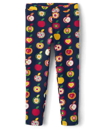Jeggings Fille Apple Point de Rome - Apple Orchard