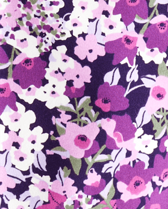 Girls Floral Ponte Jeggings - Magical Meadow