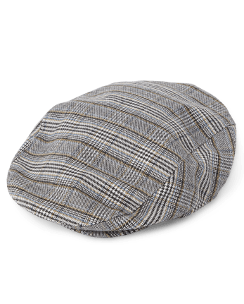 Boys Plaid Newsboy Hat - Winter Wonderland
