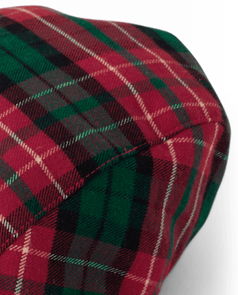 Baby Boys Plaid Newsboy Hat - A Royal Christmas