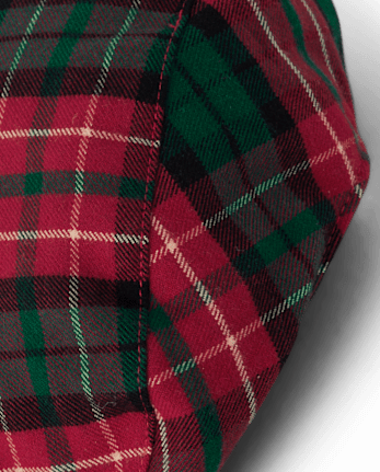 Baby Boys Plaid Newsboy Hat - A Royal Christmas