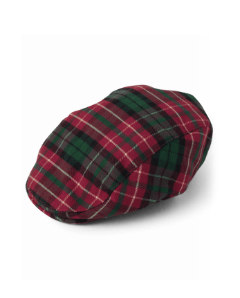 Baby Boys Plaid Newsboy Hat - A Royal Christmas
