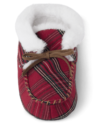 Kids Plaid Slippers - Gymmies