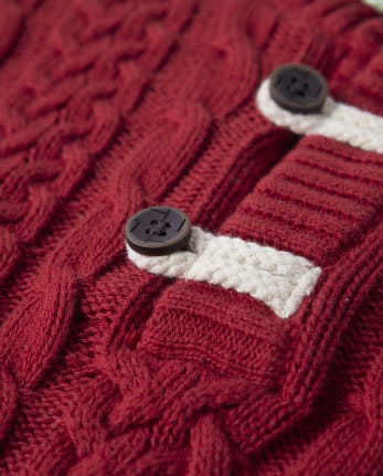 Boys Cable Knit Sweater - A Royal Christmas