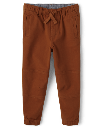 Pantalon de jogging à enfiler en sergé pour garçons - Happy Harvest