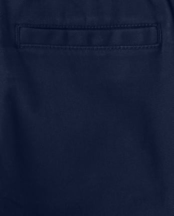 Boys Pull On Twill Jogger Pants - Apple Orchard