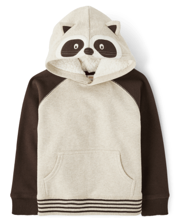 Raccoon hoodie with ears hotsell