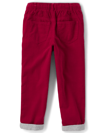 Pantalon à enfiler en velours côtelé pour garçon - Très joyeux