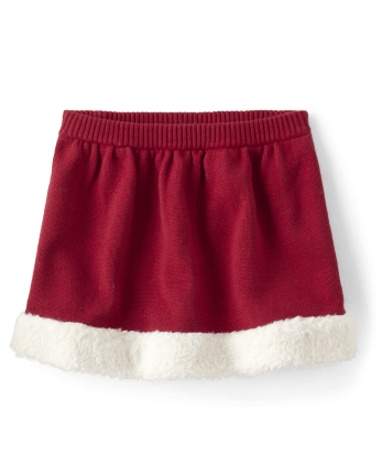 Jupe Chandails fille fourrure synthétique - A Royal de Noël