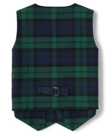Gilet à carreaux pour garçons - Casse-Noisette