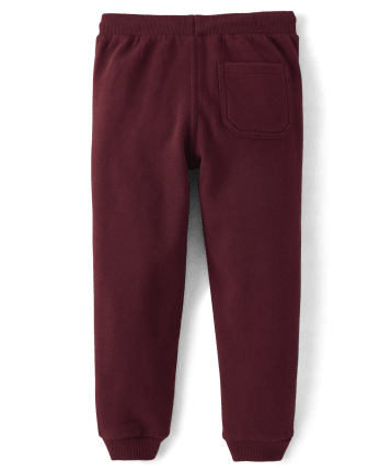 Boys Colorblock Fleece Jogger Pants - Rustic Ranch